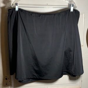 26W Tankini skirted bottom Swimsuits For All/black